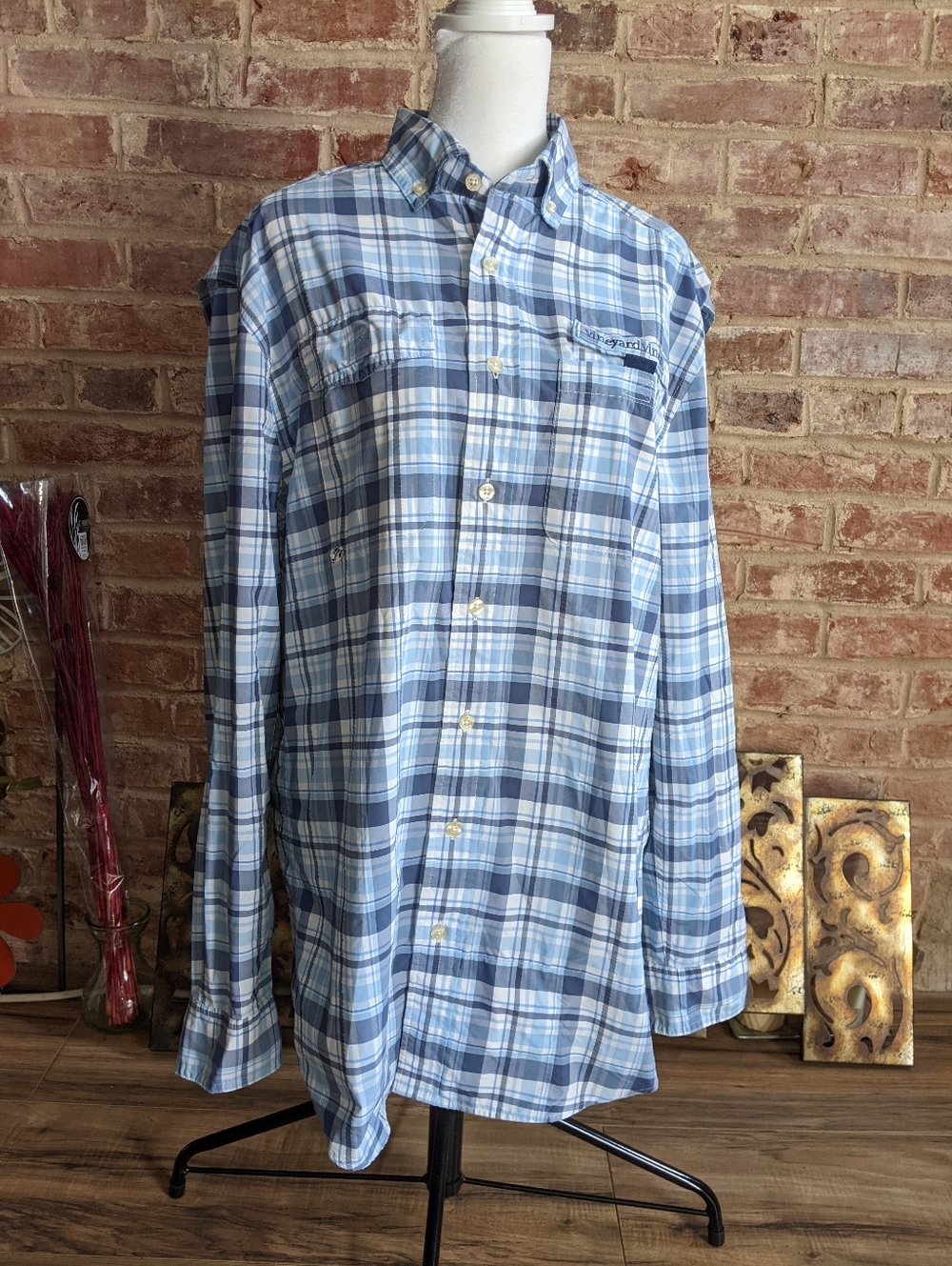 Vineyard Vines Harbor Shirt Size S Mens